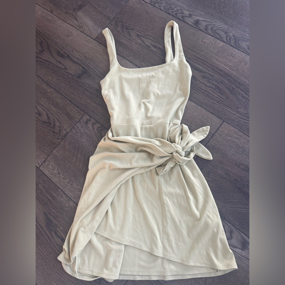 Wilfred Mini Wrap Dress